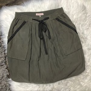 Rebecca Taylor cargo mini skirt